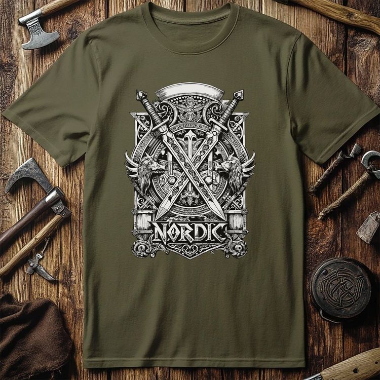 Vikings Nordic43 t-shirt Crossed swords 5