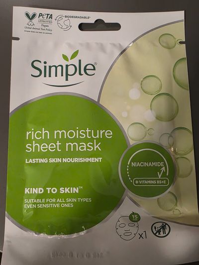 Simple Rich Moisture Sheet Mask