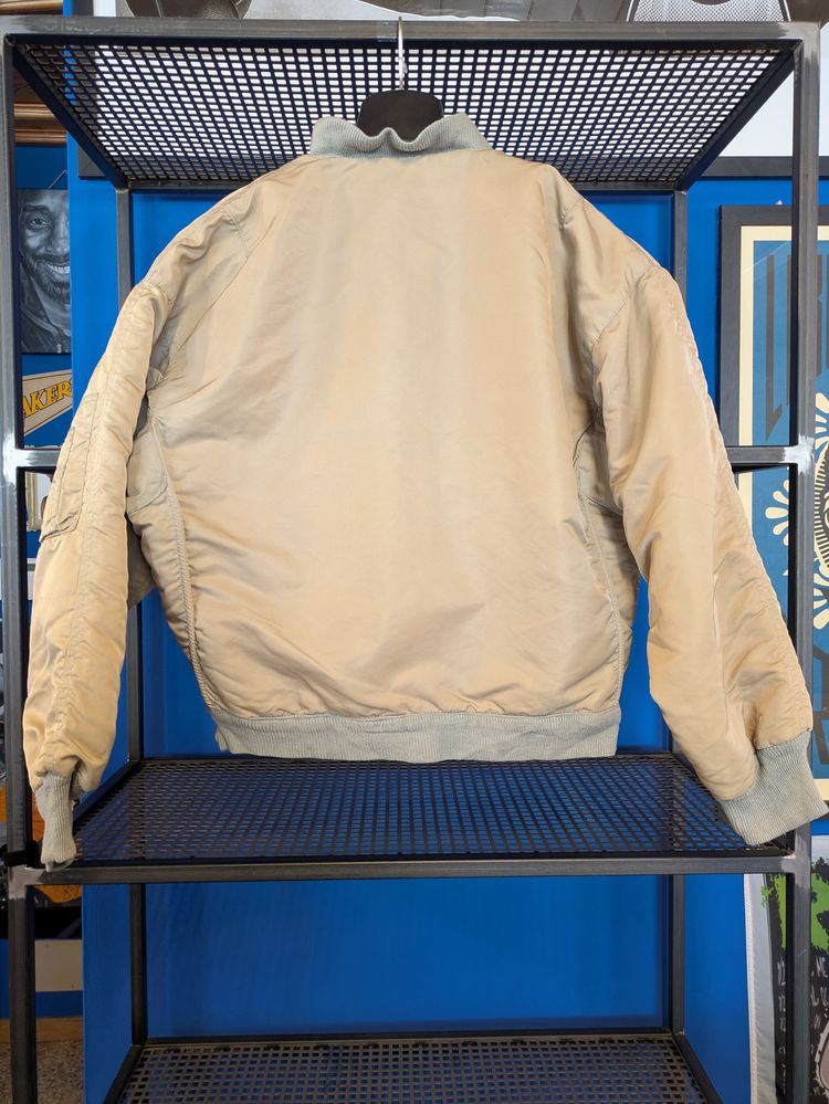 Schott Bros. Inc. Beige Flyer Type Jacket 2