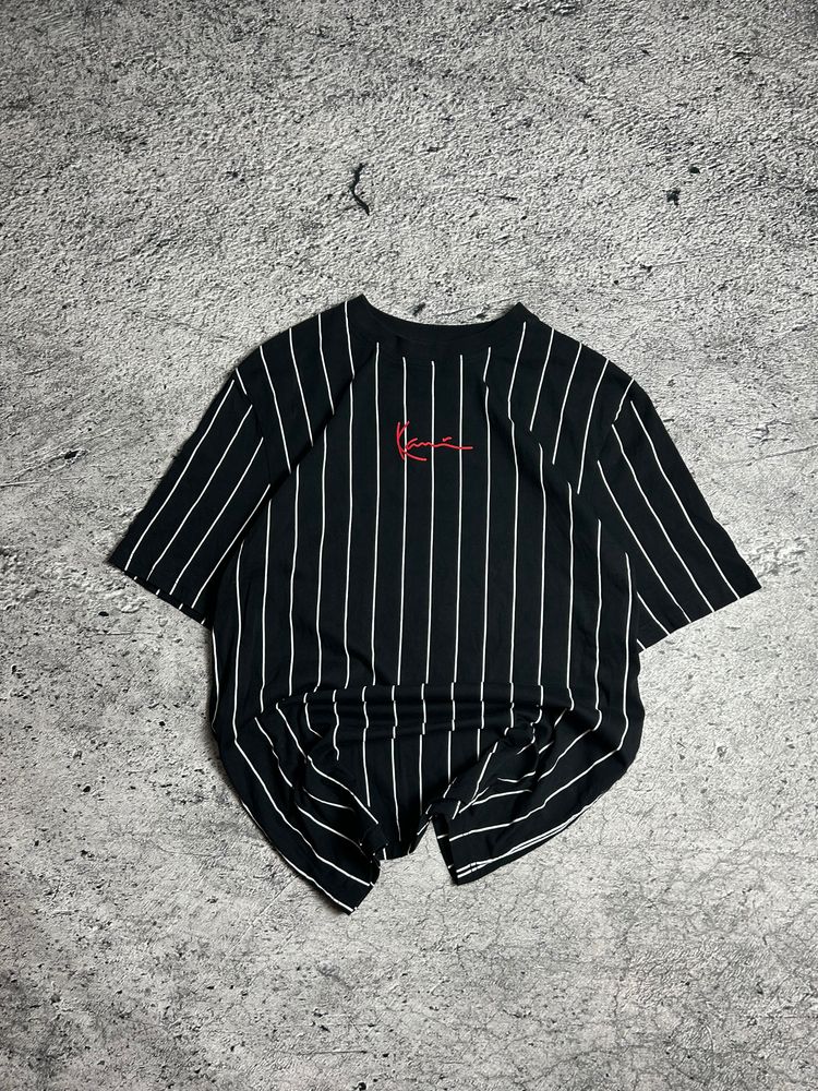 Kani Black Pinstripe T-Shirt