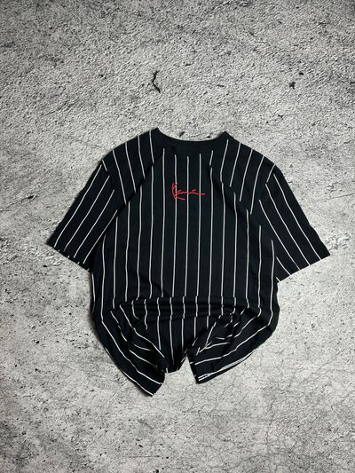Kani Black Pinstripe T-Shirt