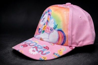 Pink Unicorn Baseball Cap image 2