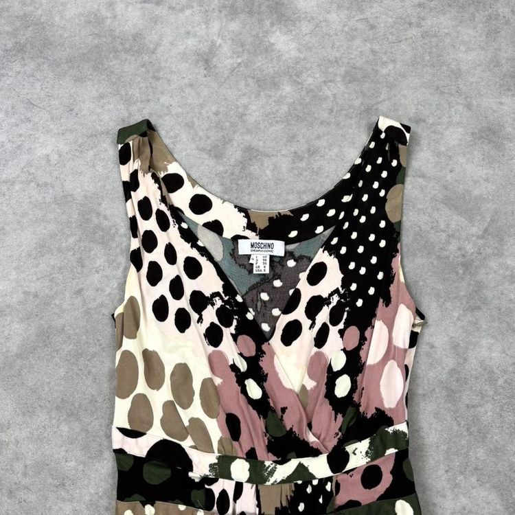 Vintage Moschino print dress image 2