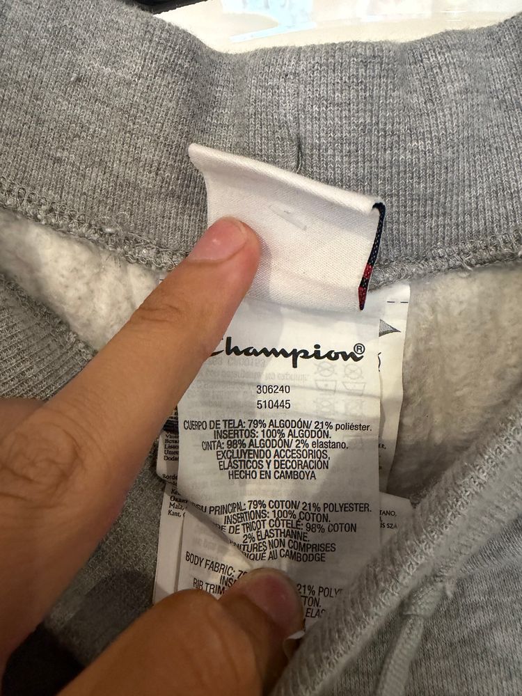 Genuine Champion fleece shorts in excellent used condition. image 7