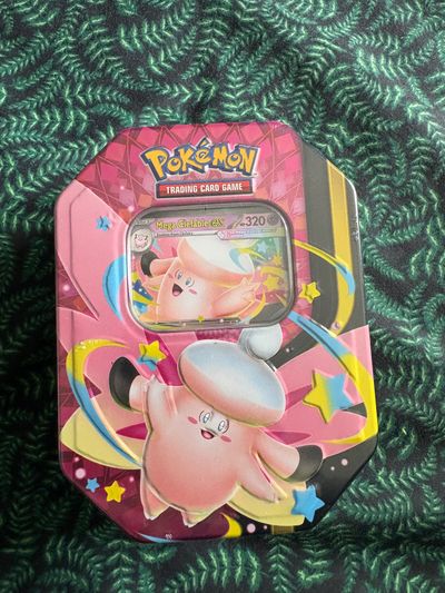Pokémon Trading Card Game Mega Evolution Pokémon EMPTY Tin