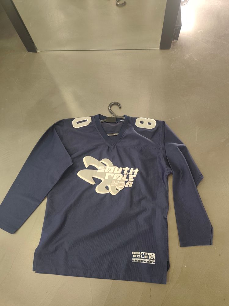 Southpole Navy Blue Sports Jersey