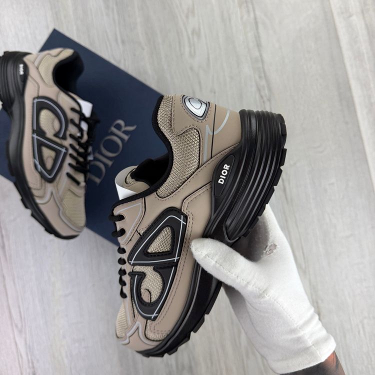 Dior B30 Men’s Beige / Black Trainers - 42 (Uk 8) (Copy) image 8