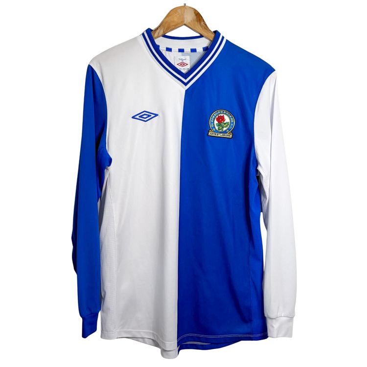 2012-13 Blackburn Rovers Home Shirt - M