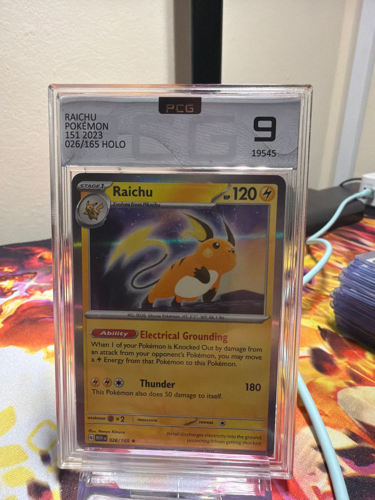 Pokemon Raichu Pokemon Card product image