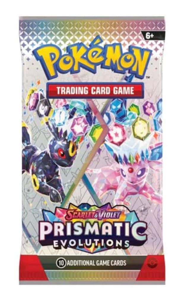 Pokémon Prismatic evolutions booster pack  product image