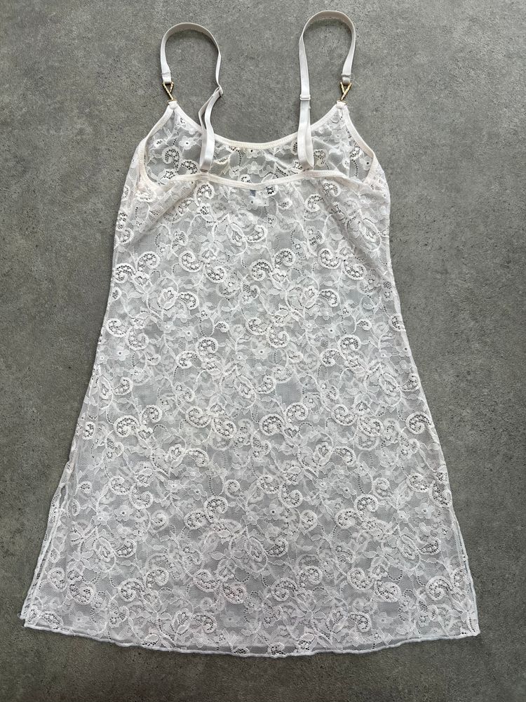 90s Lace lingerie dress - S/M 3