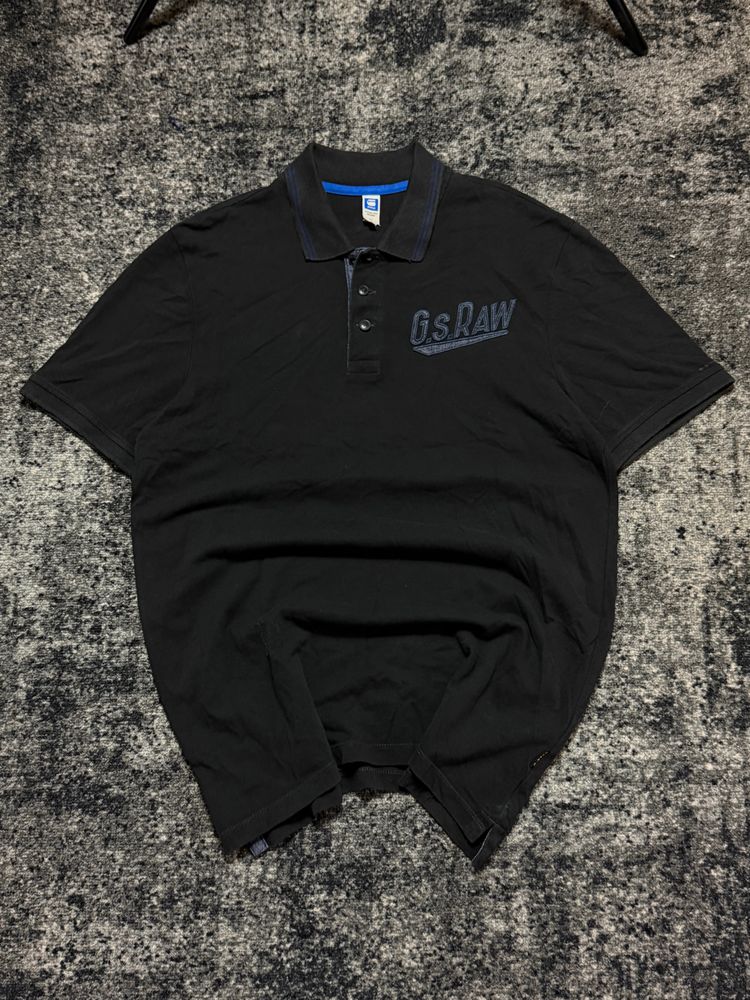 G-Star Raw Black Polo Shirt