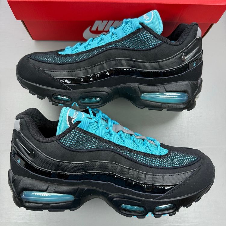 Nike Air Max 95 Size UK 10 Big Bubble SE Scorpion Black Blue Men's IM4691-001 image 1