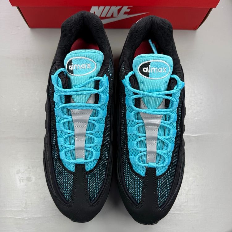 Nike Air Max 95 Size UK 10 Big Bubble SE Scorpion Black Blue Men's IM4691-001 image 2