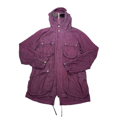 Cp Company Watch Finder Purple Jacket