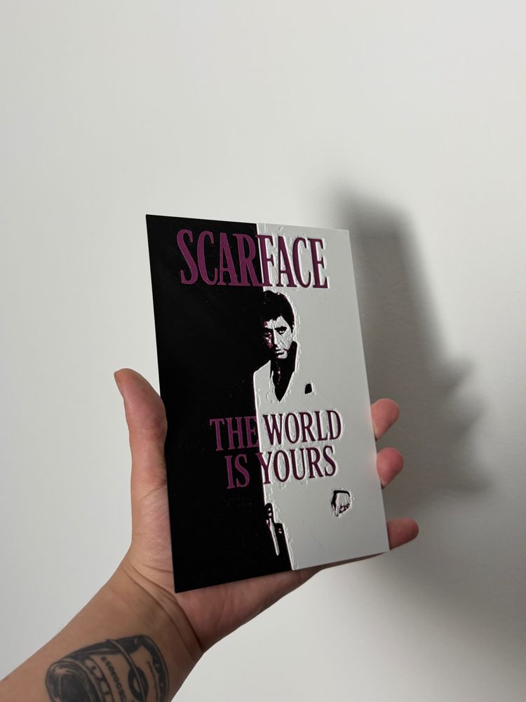 Obraz Scarface The World Is Yours  6