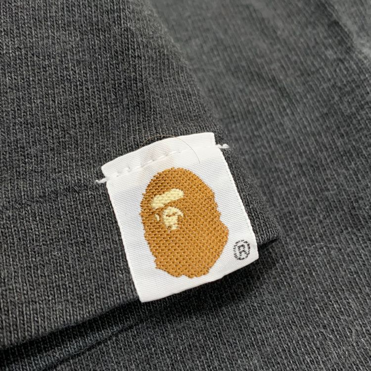 Bape Medium Tee Big Ape Head Black T-Shirt A Bathing Ape Vintage 90s image 5