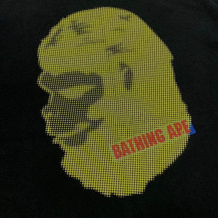 Bape Medium Tee Big Ape Head Black T-Shirt A Bathing Ape Vintage 90s image 4