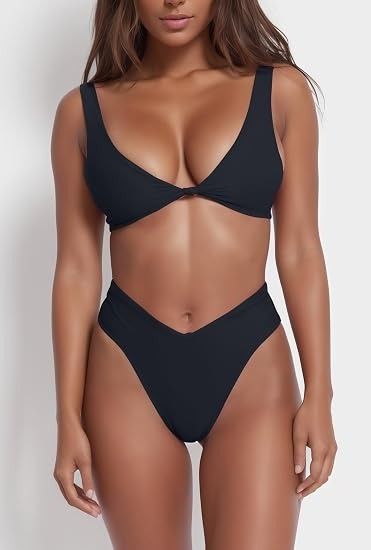 Black Bikini Set obraz 2