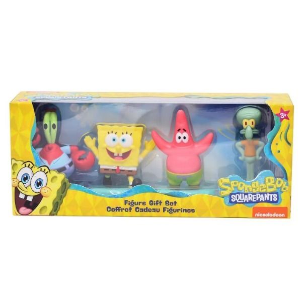 Spongebob Squarepants 4 Piece Figure Set