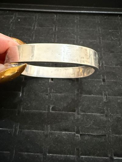 Silver Bangle Bracelet