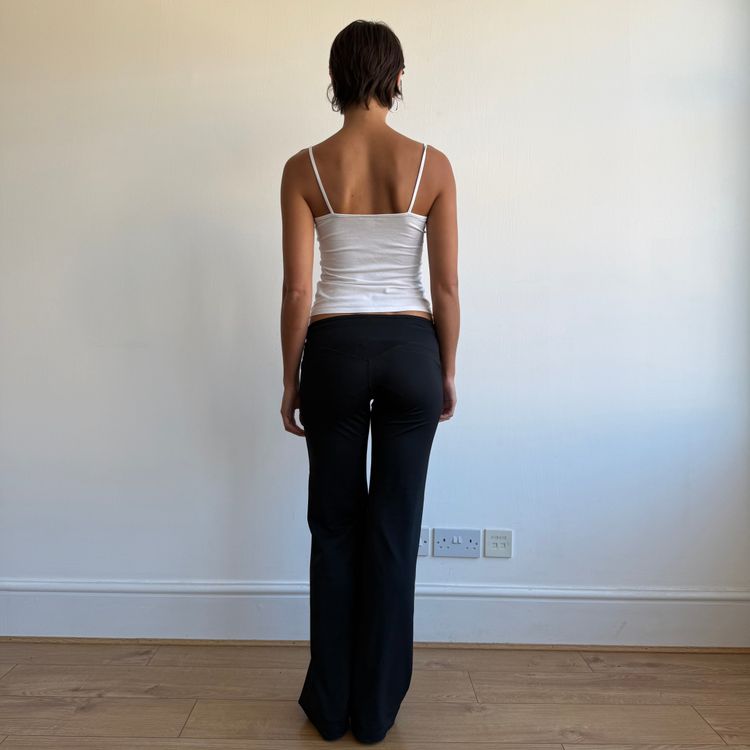 Black Adidas 3 stripe yoga pants - Size XS imagen 7