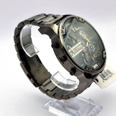 Diesel DZ7331 Grey Stainless Steel With Blue Dial Mens Watch 5