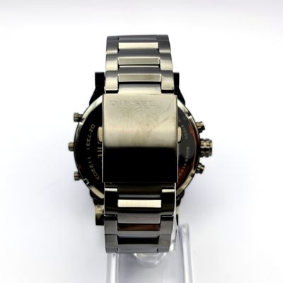 Diesel DZ7331 Grey Stainless Steel With Blue Dial Mens Watch 2