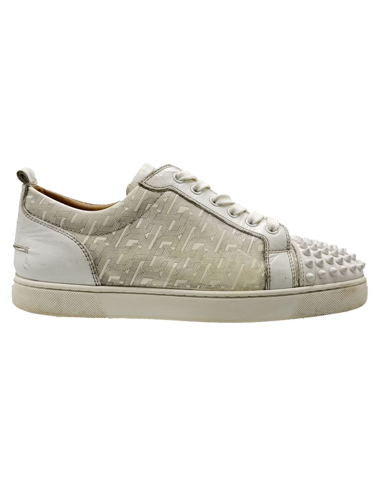 Louboutin Low Spike - White (879319193)