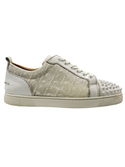 Louboutin Low Spike - White (879319193)