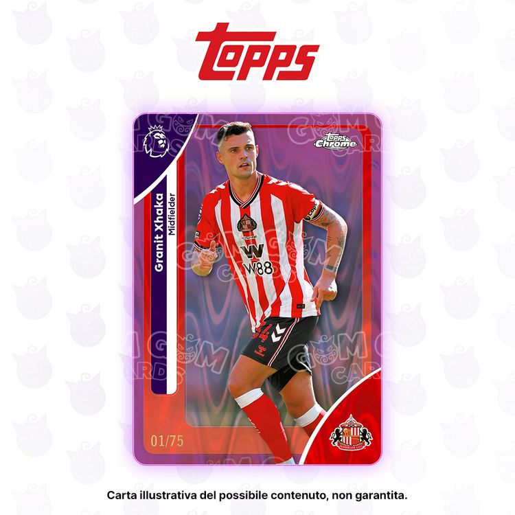 Topps Chrome 2026 Premier League Trading Cards Box obraz 3