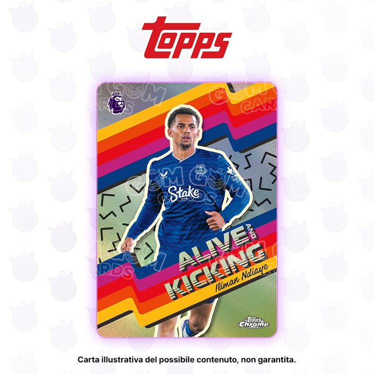 Topps Chrome 2026 Premier League Trading Cards Box obraz 6