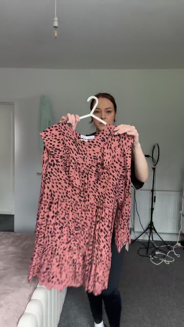 Zara Animal Print Mini Dress image 1