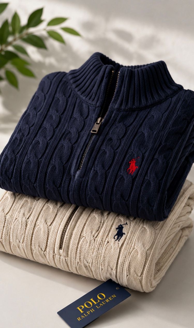 Polo Ralph Lauren Cable Knit Sweaters Cotton
