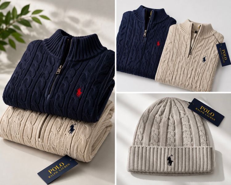 Polo Ralph Lauren Cable Knit Sweaters Cotton obraz 2
