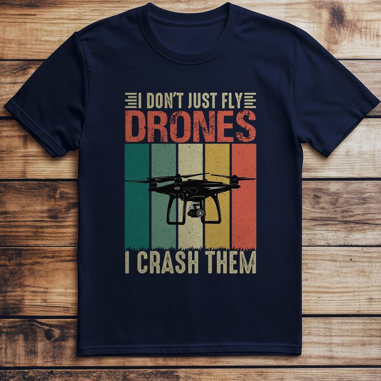Drone Don't JAUt T-Shirt AU image 4