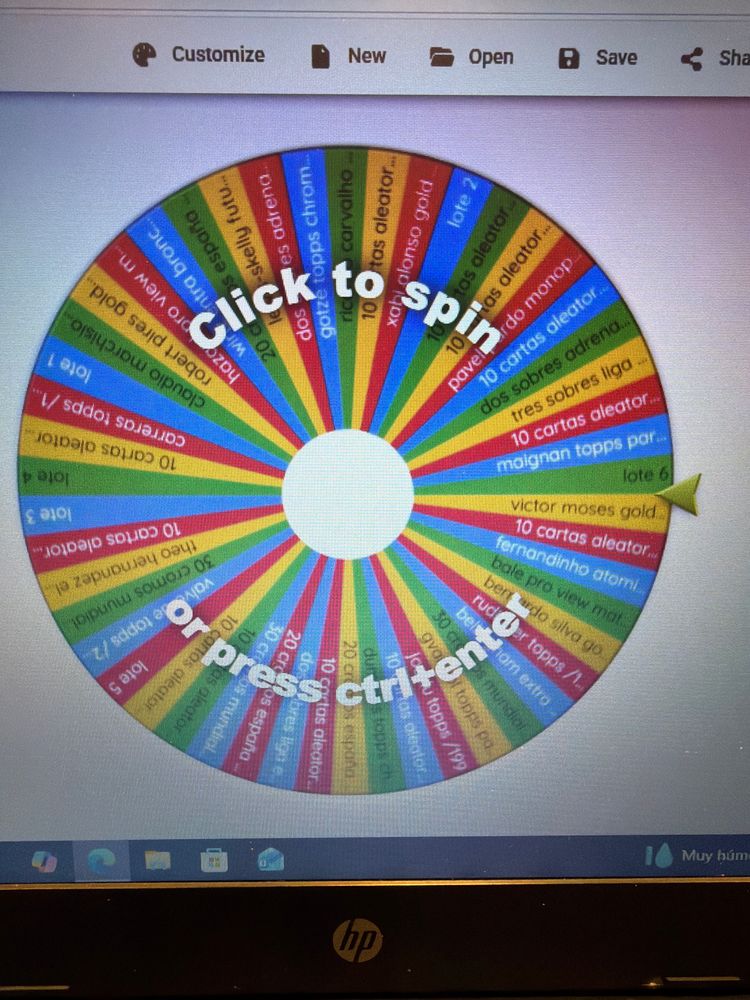 Ruleta con premios!