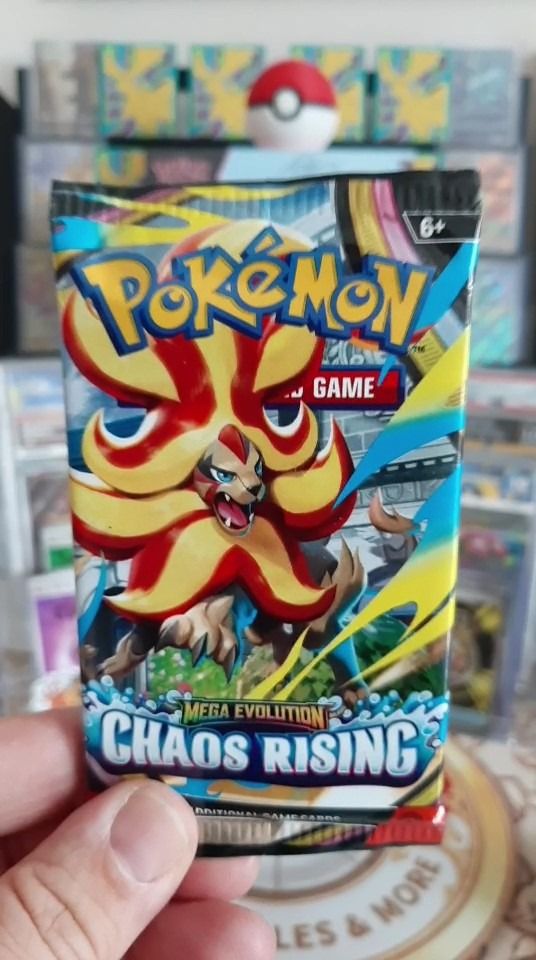 Pokémon Trading Card Game Chaos Rising Booster Pack