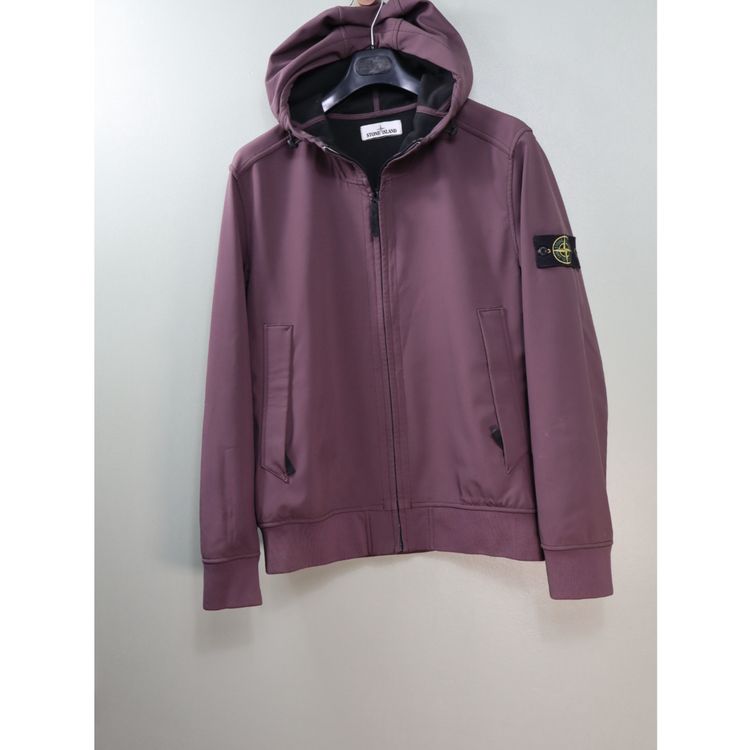 Stone Island Purple Soft Shell Jacket