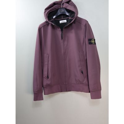 Stone Island Purple Soft Shell Jacket