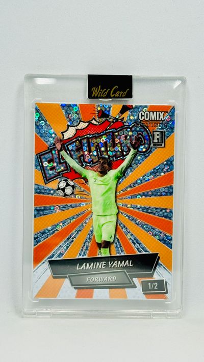 1/2 Lamine Yamal - Barcelona - El Futuro - rookie card - Wild Card Comix 2024