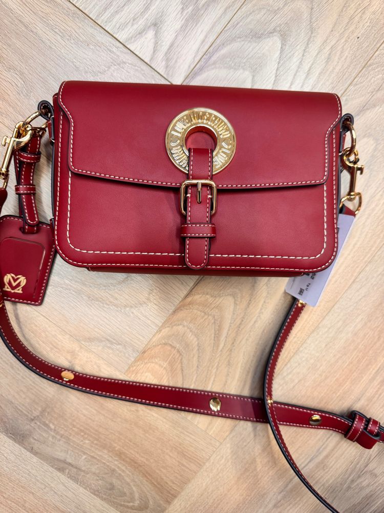 Love Moschino Red Crossbody Bag