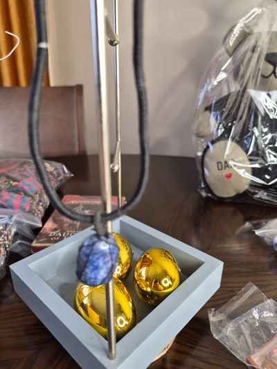 Blue Stone Pendant Necklace