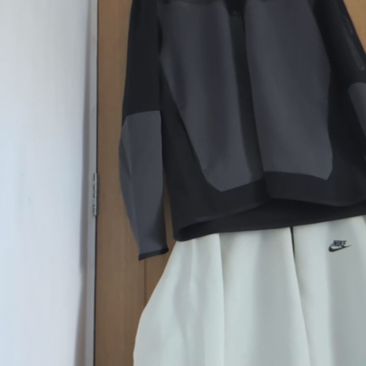 Nike Tech fleece x2 cream and black product image
