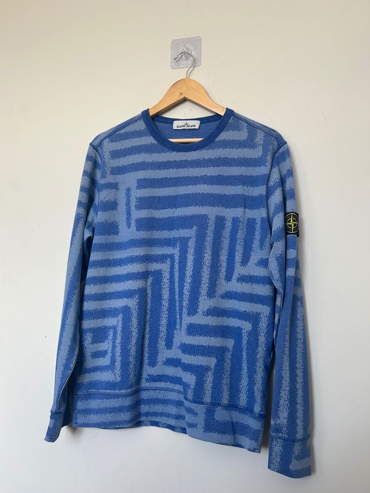 Stone Island Maze Camo Sweatshirt 