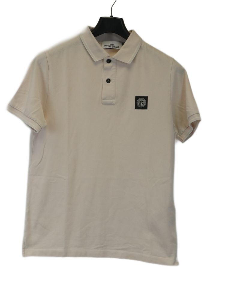 Stone Island Compass Patch Project Polo Shirt Light Pink