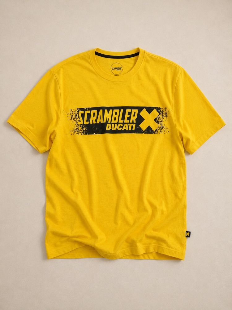 Ducati Scrambler Yellow T-Shirt L