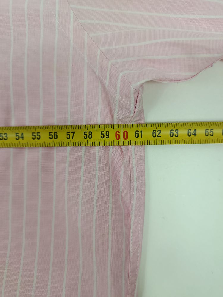 Tommy Hilfiger Men'S Pink Striped Button-Up Shirt image 5