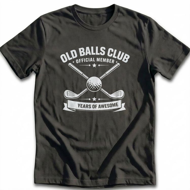 OLD BALLS CLUB 50 030 T Shirt 4