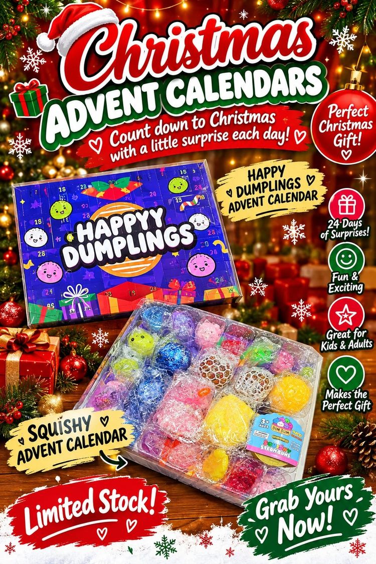 Happy Dumplings Advent Calendars 24pcs imagen 1